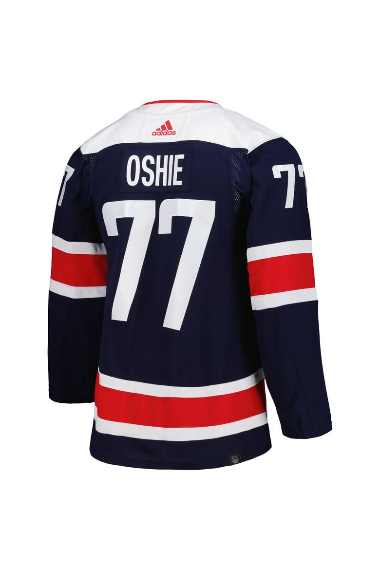 Men's adidas TJ Oshie Navy Washington Capitals Alternate Primegreen Authentic Player Jersey, Alternate, color, Navy