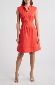 Vince Camuto Sleeveless Cotton Dress