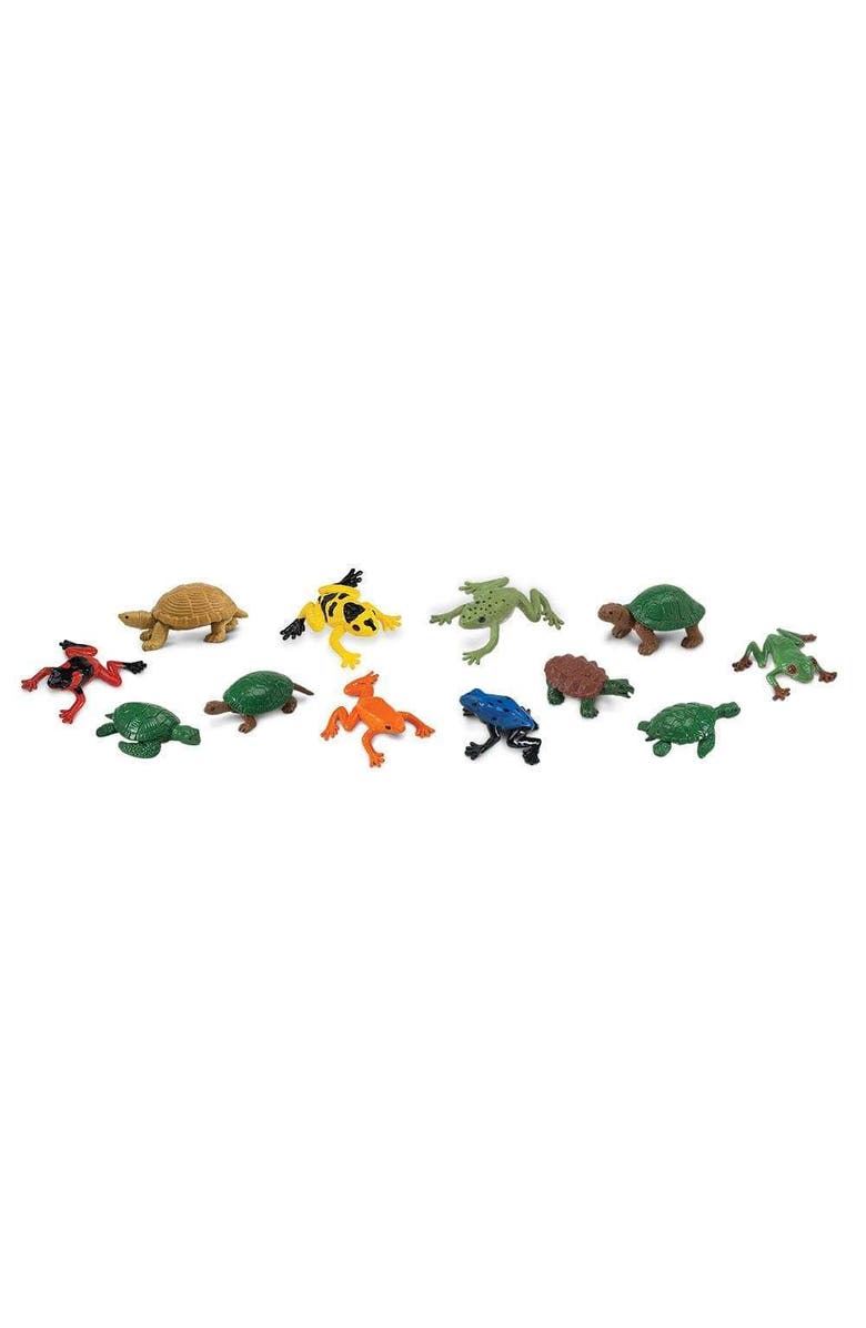 Safari Ltd. Frogs And Turtles Toy, Alternate, color, NO COLOR