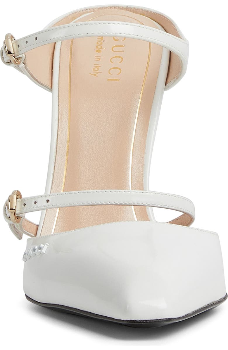 Gucci Christy Pointed Toe Wedge Mule, Alternate, color,