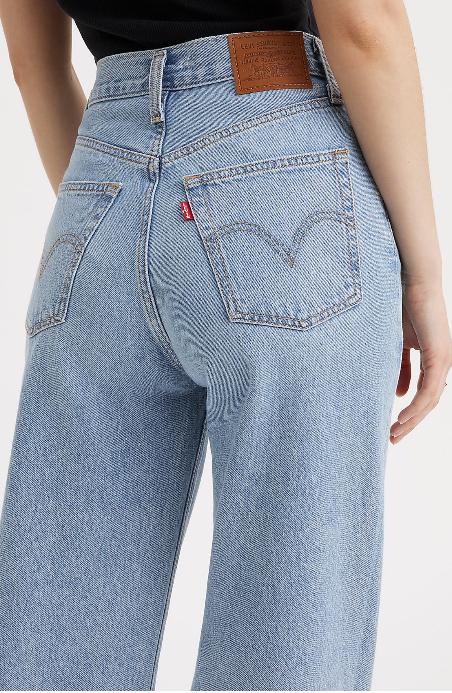 Levi's Ribcage High Waist Wide Leg Jeans | Nordstromrack