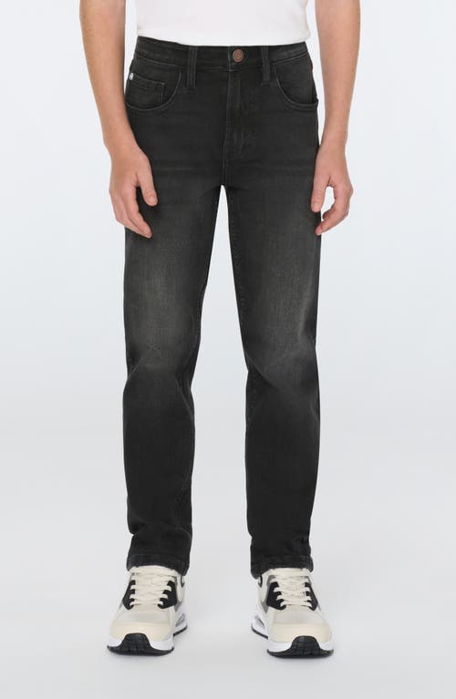 Scotch & Soda Kids' Five-pocket Loose Tapered Fit Jeans In Multi