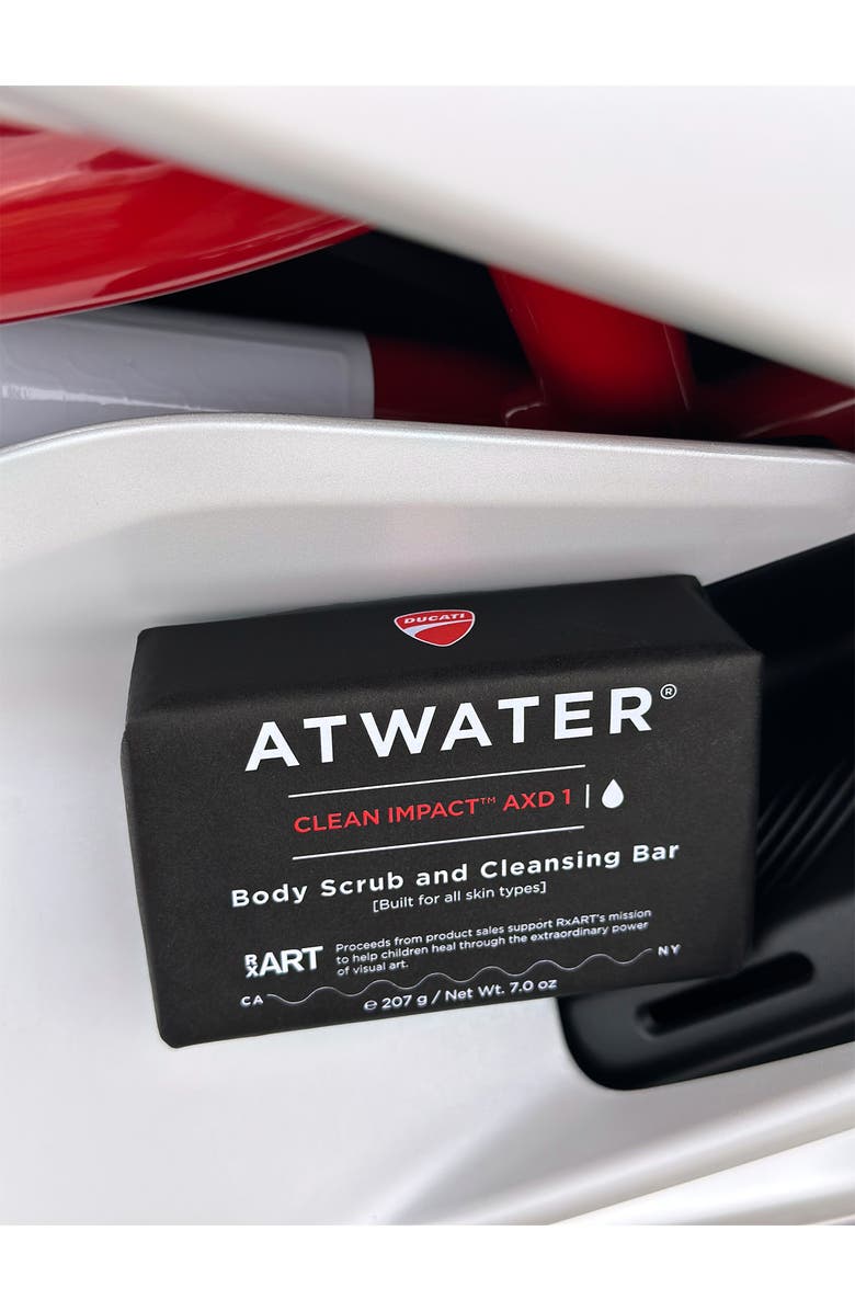 ATWATER Clean Impact AXD1 Body Scrub & Cleansing Bar, Alternate, color, 
