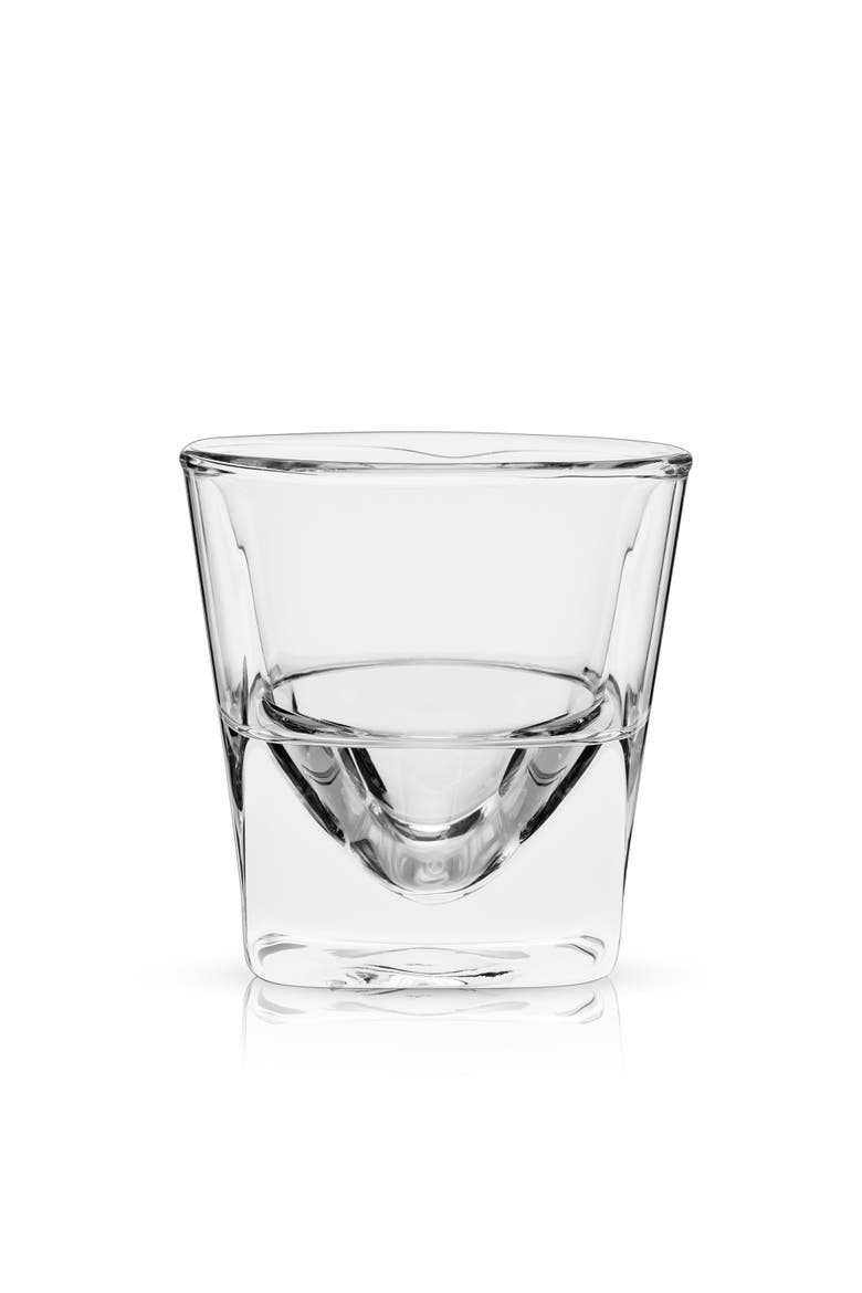 Glacier Double Walled Chilling Whiskey Glass, Main, color, CLEAR