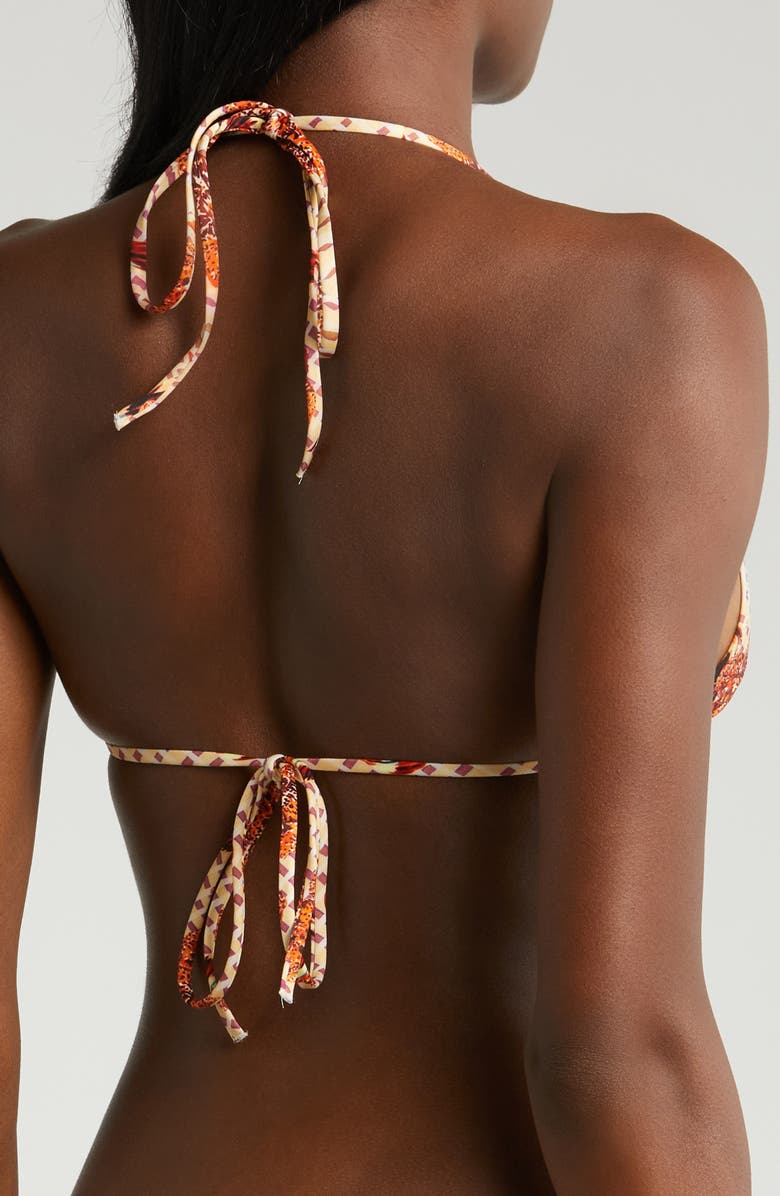 Ulla Johnson Maya Triangle Bikini Top, Alternate, color, 