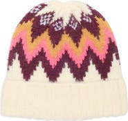 BCBG Harbor Fair Isle Beanie