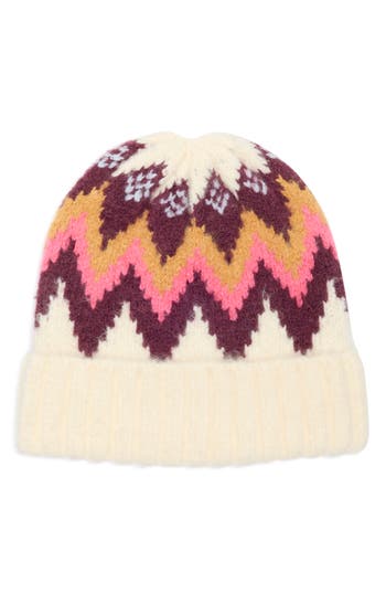 Bcbg Harbor Fair Isle Beanie In Multi