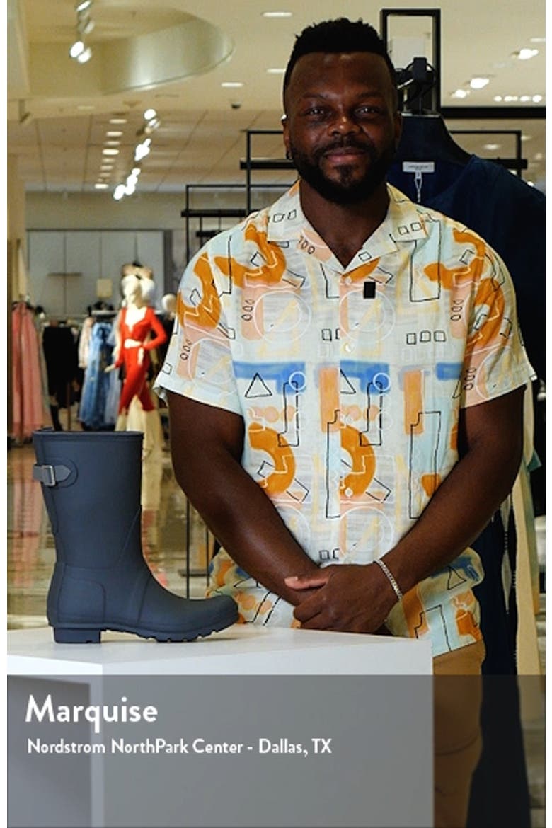 Original Short Back Adjustable Rain Boot video