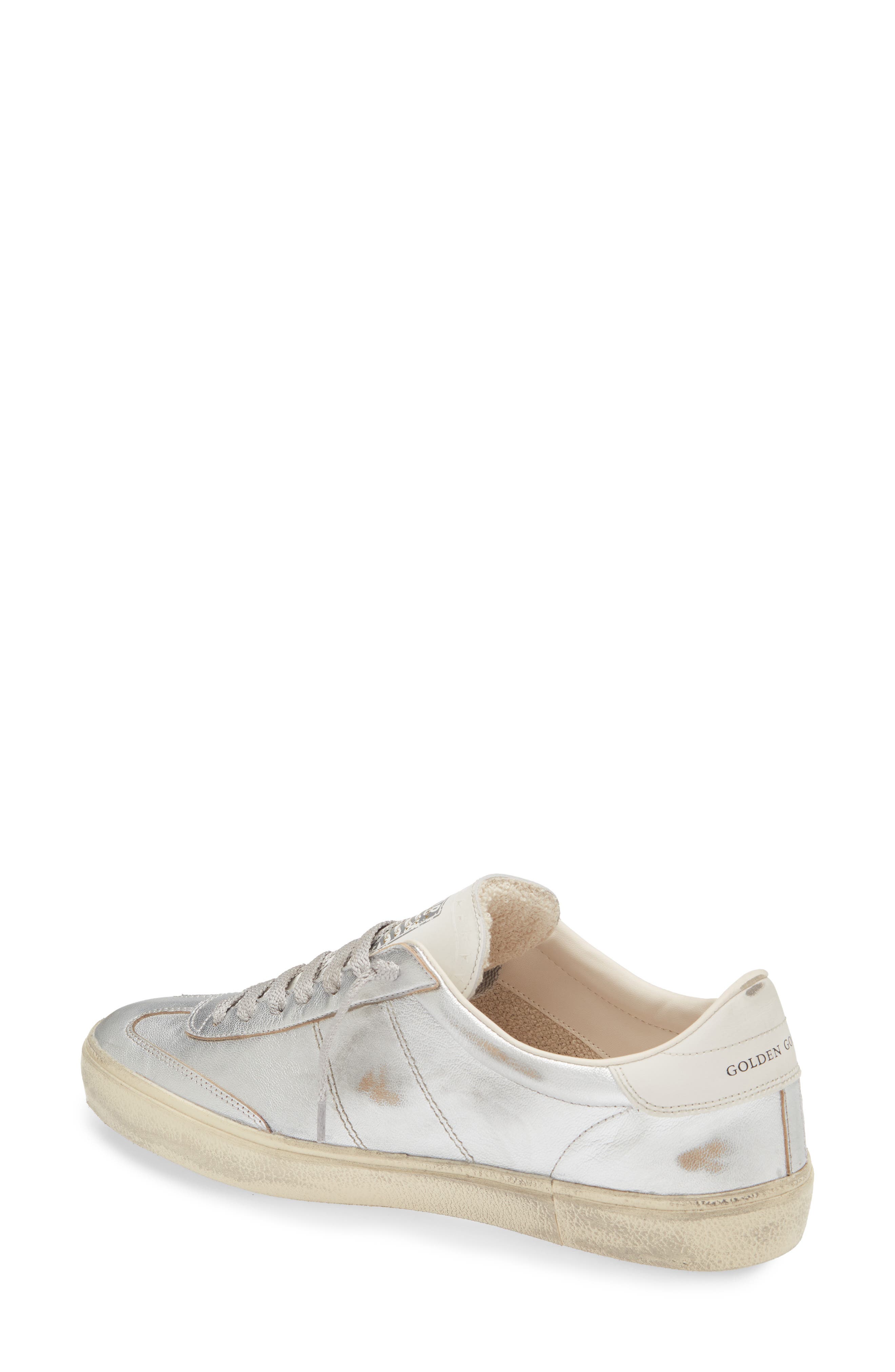 Golden Goose Soul Star Low Top Sneaker, Alternate, color, Silver/ White/ Milk