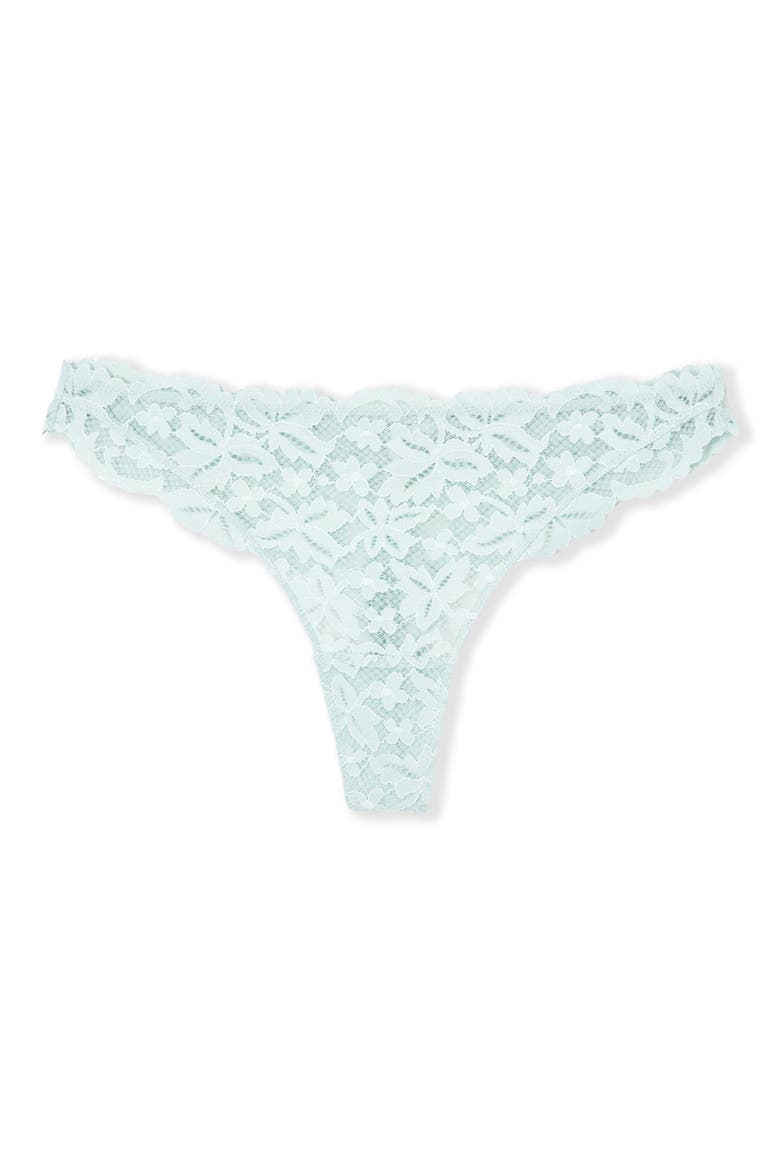 Legende Lace Tanga, Alternate, color, BLUE GREEN
