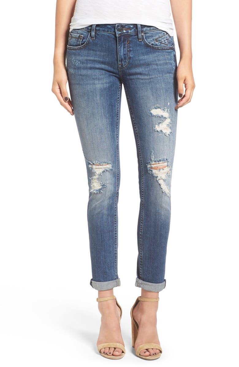 Vigoss 'Thompson Tomboy' Ripped Boyfriend Jeans, Main, color, 