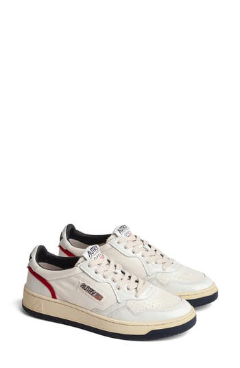 Autry Open Low Top Sneaker In White