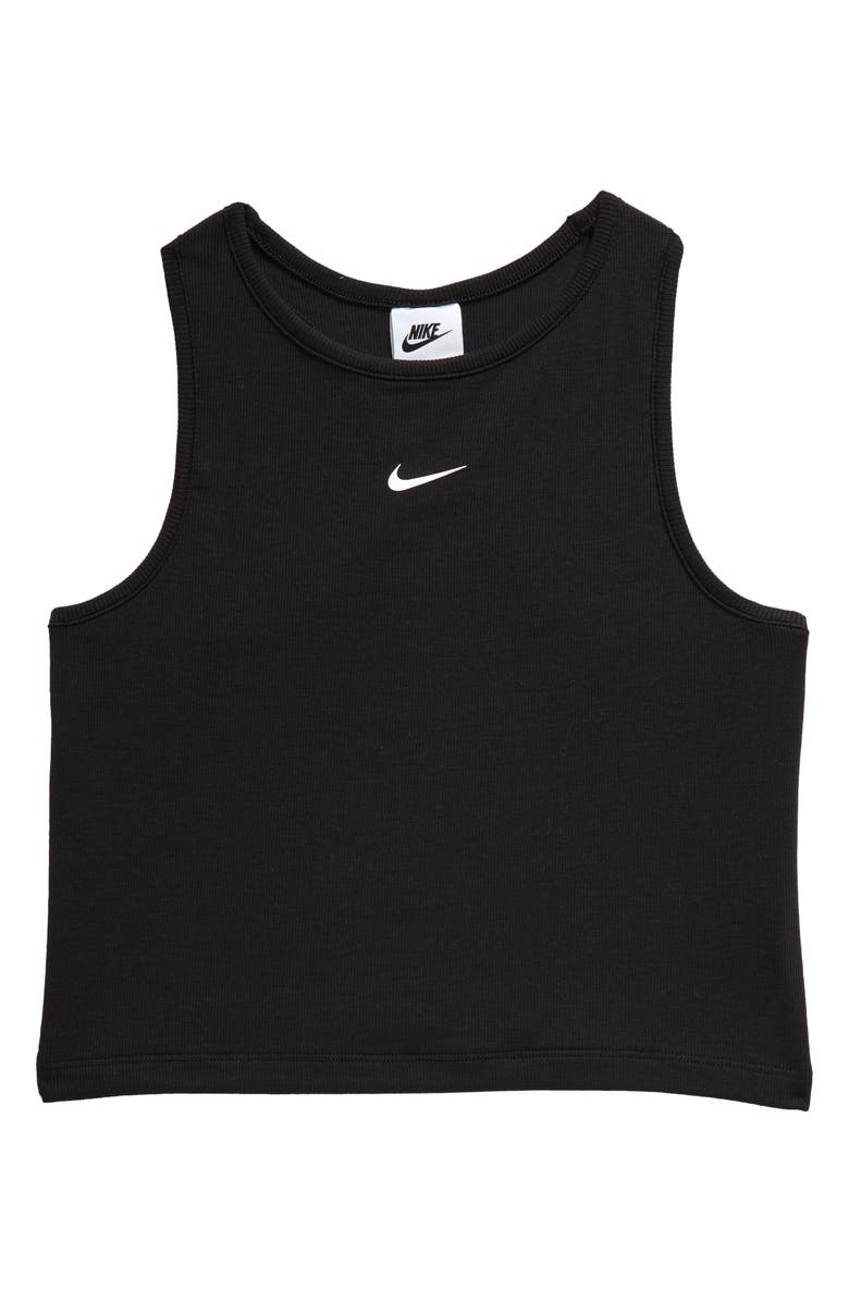 Nike Kids' Sportswear Rib Racerback Tank, Main, color, 