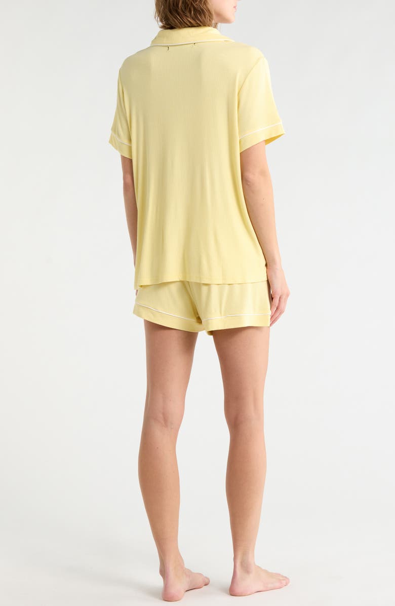 French Connection Short Pajama Set, Alternate, color, Lemon Meringue