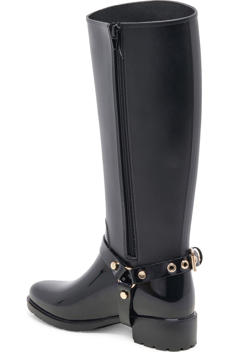Dolce Vita Cloudy H₂O Waterproof Knee High Boot, Alternate, color, Midnight Patent Stel