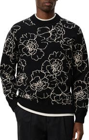 Les Deux Gaston Poppy Jacquard Sweater