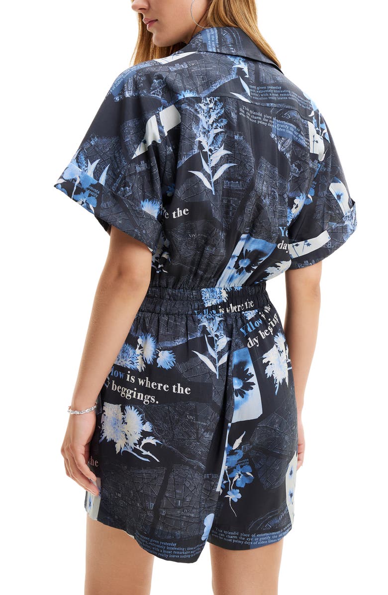 Desigual Map Romper, Alternate, color,