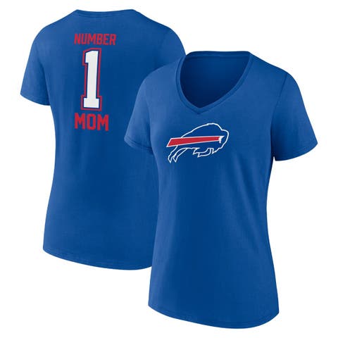 Women's Fanatics Branded Royal Buffalo Bills Mother's Day V-Neck T-Shirt