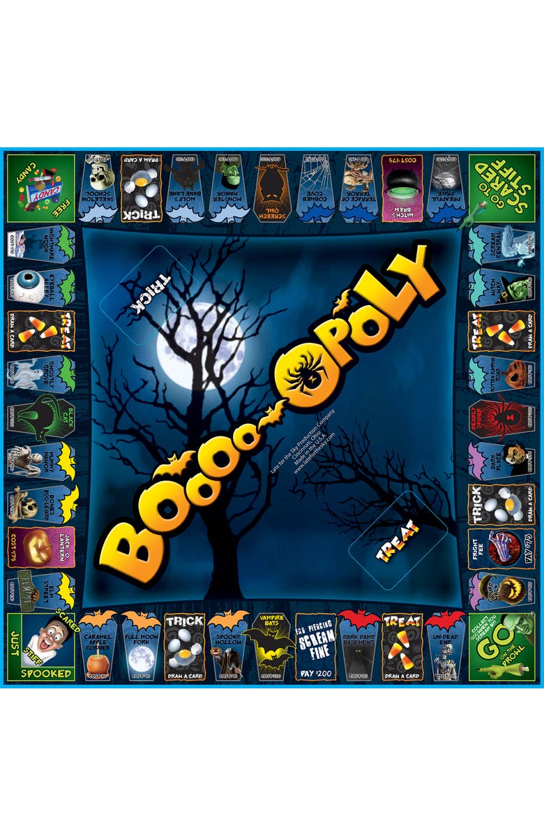 Late for the Sky Booooopoly Monopoly Board Game, Alternate, color, Multicolored