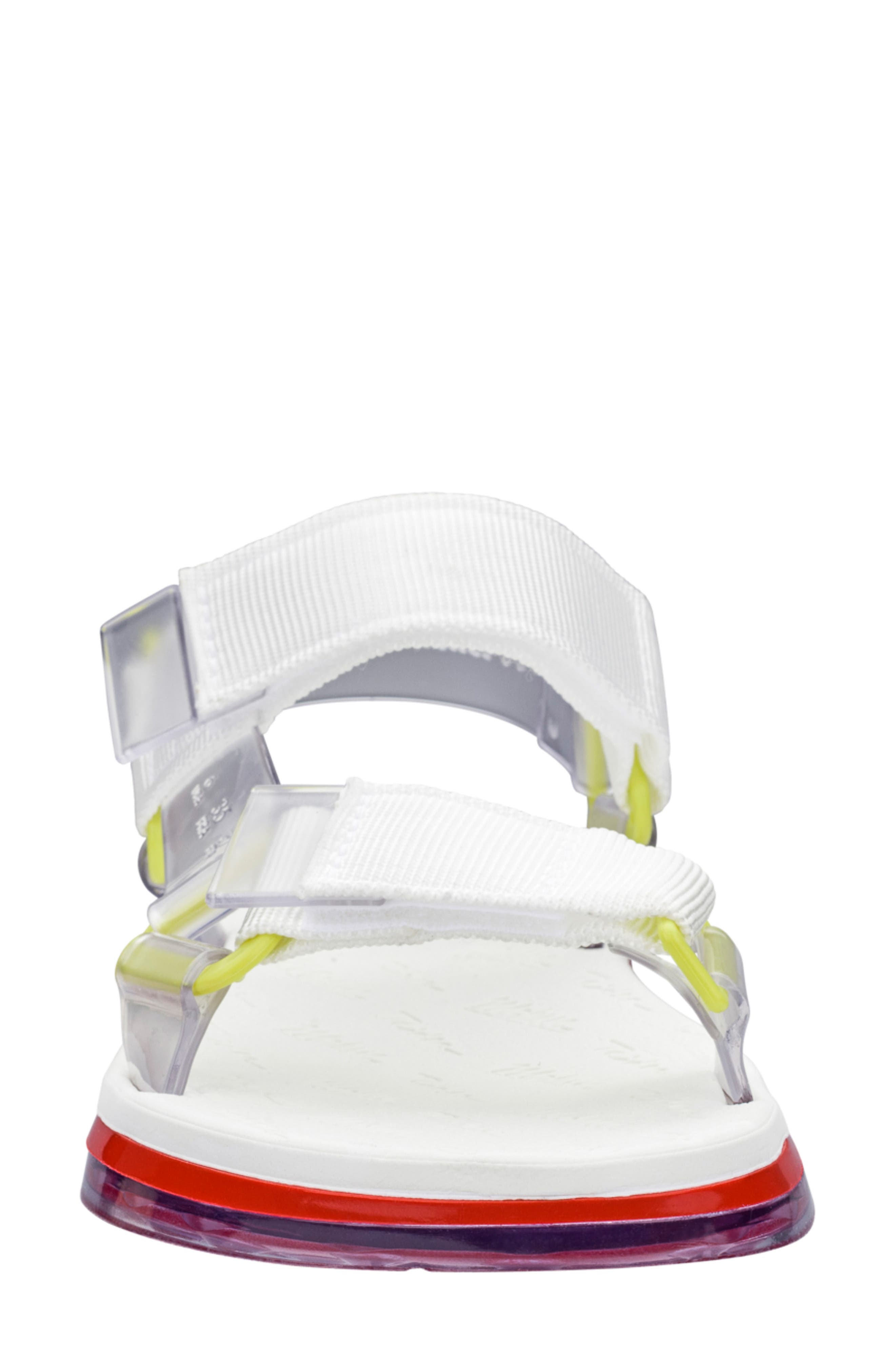 Papete Rider Sandal, Alternate, color, WHITE