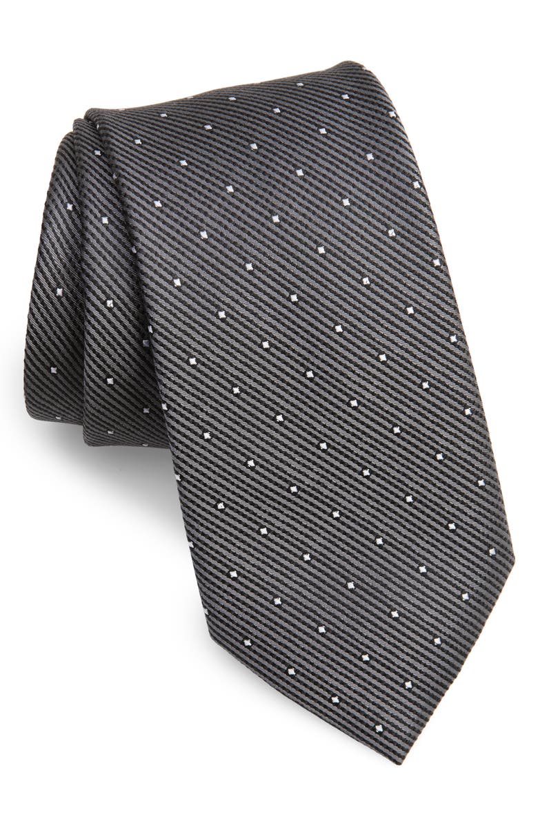 Michael Kors Dawes Neat Tie, Main, color, Black Multi
