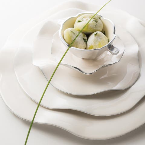 Ruffled Oyster Plate