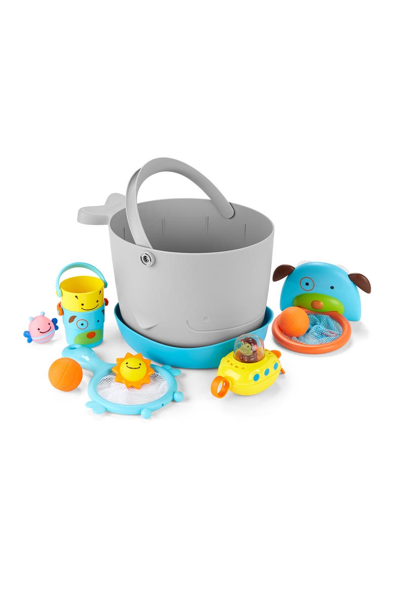 Bath Bucket Gift Set, Main, color, MULTI