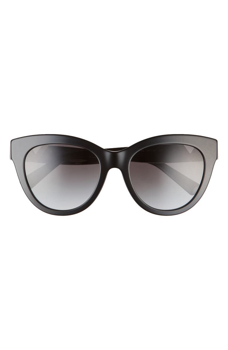 Valentino 54mm Cat Eye Sunglasses, Main, color, 