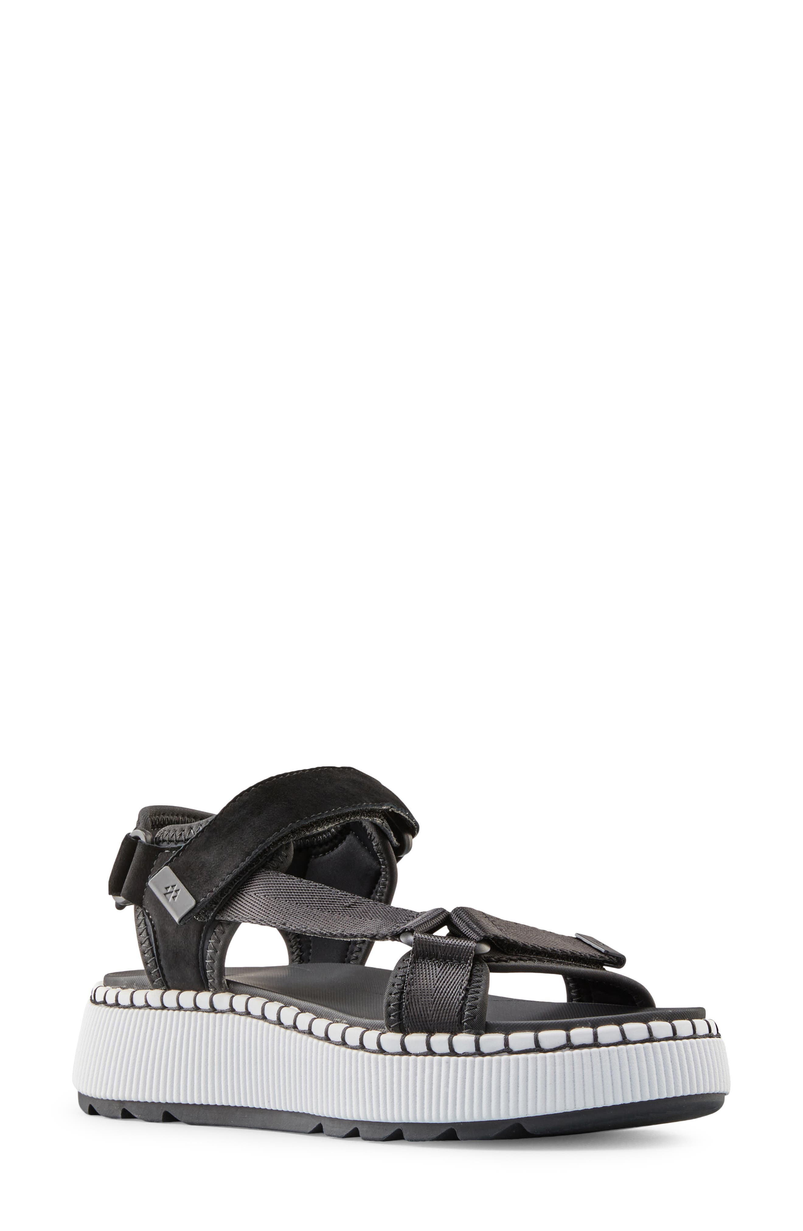 Cougar Spray Water Resistant Platform Sandal, Main, color, 