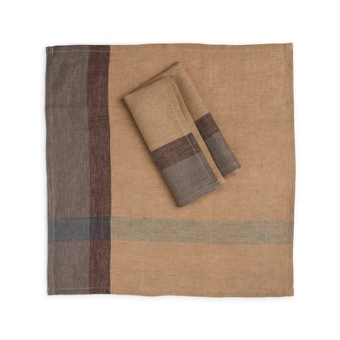 Hinterland Handwoven Linen Napkins - Set of 2