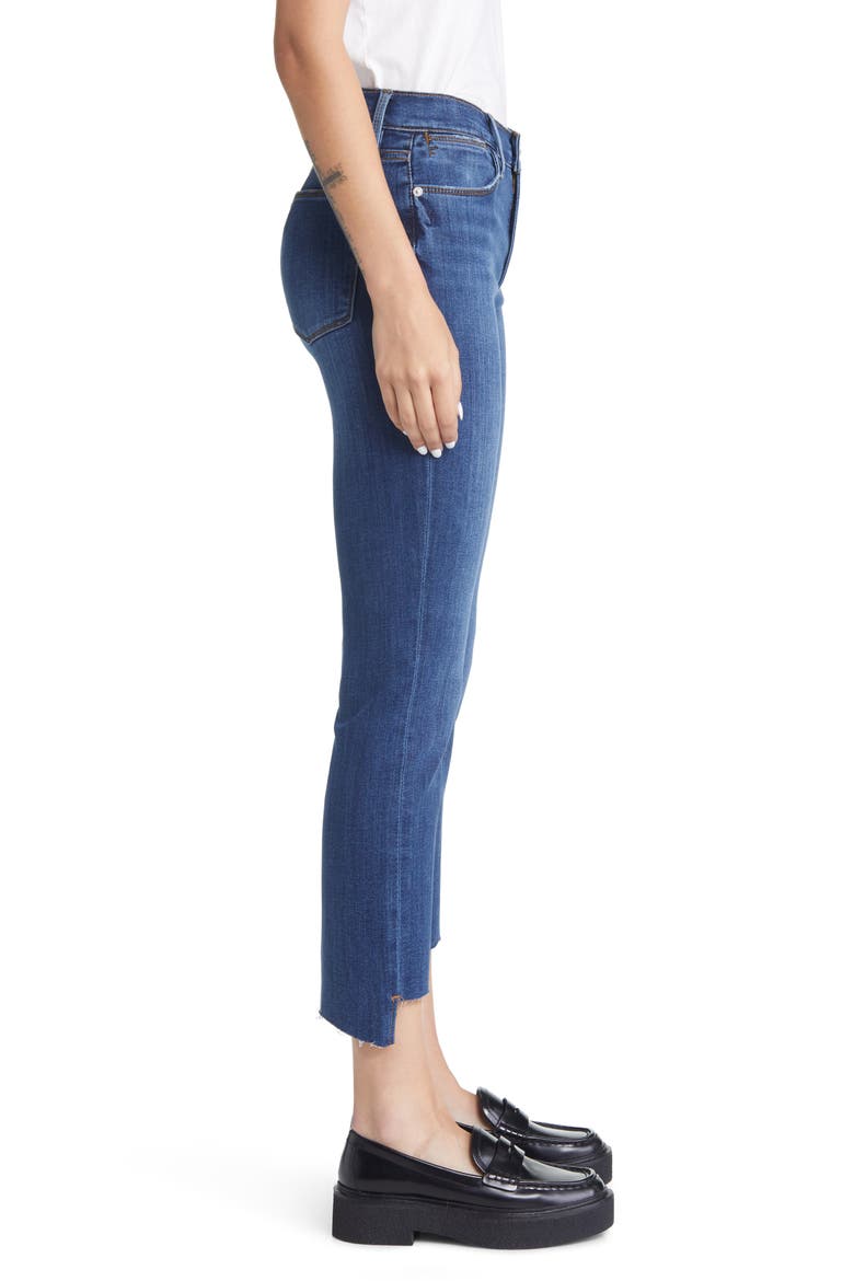 Le High Step Hem Straight Leg Crop Jeans, Alternate, color, ORLENA