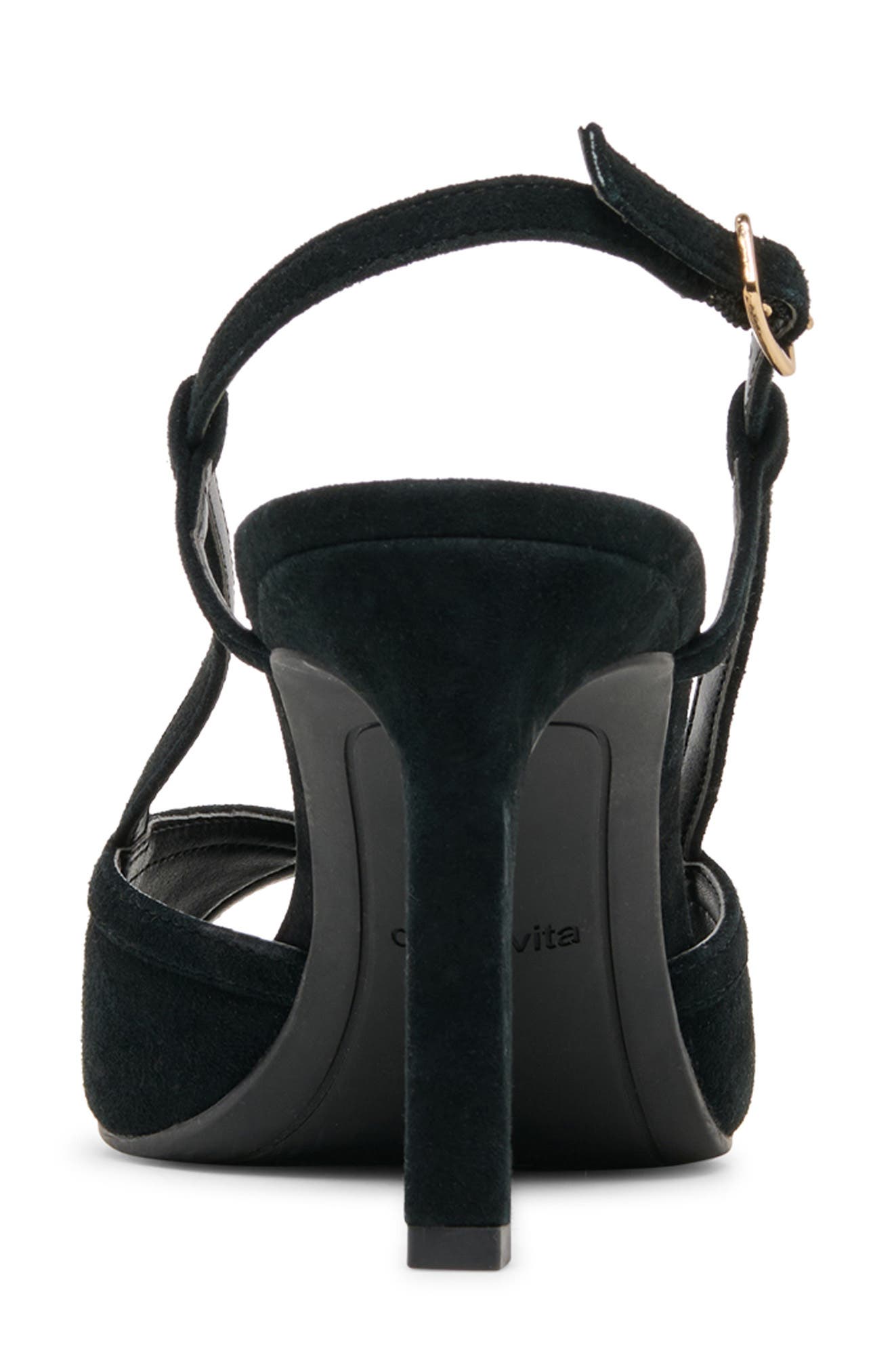 Dolce Vita Sheri Slingback Sandal, Alternate, color, Onyx Suede