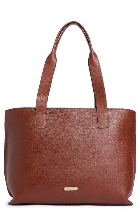 Large Alder Leather Tote Bag