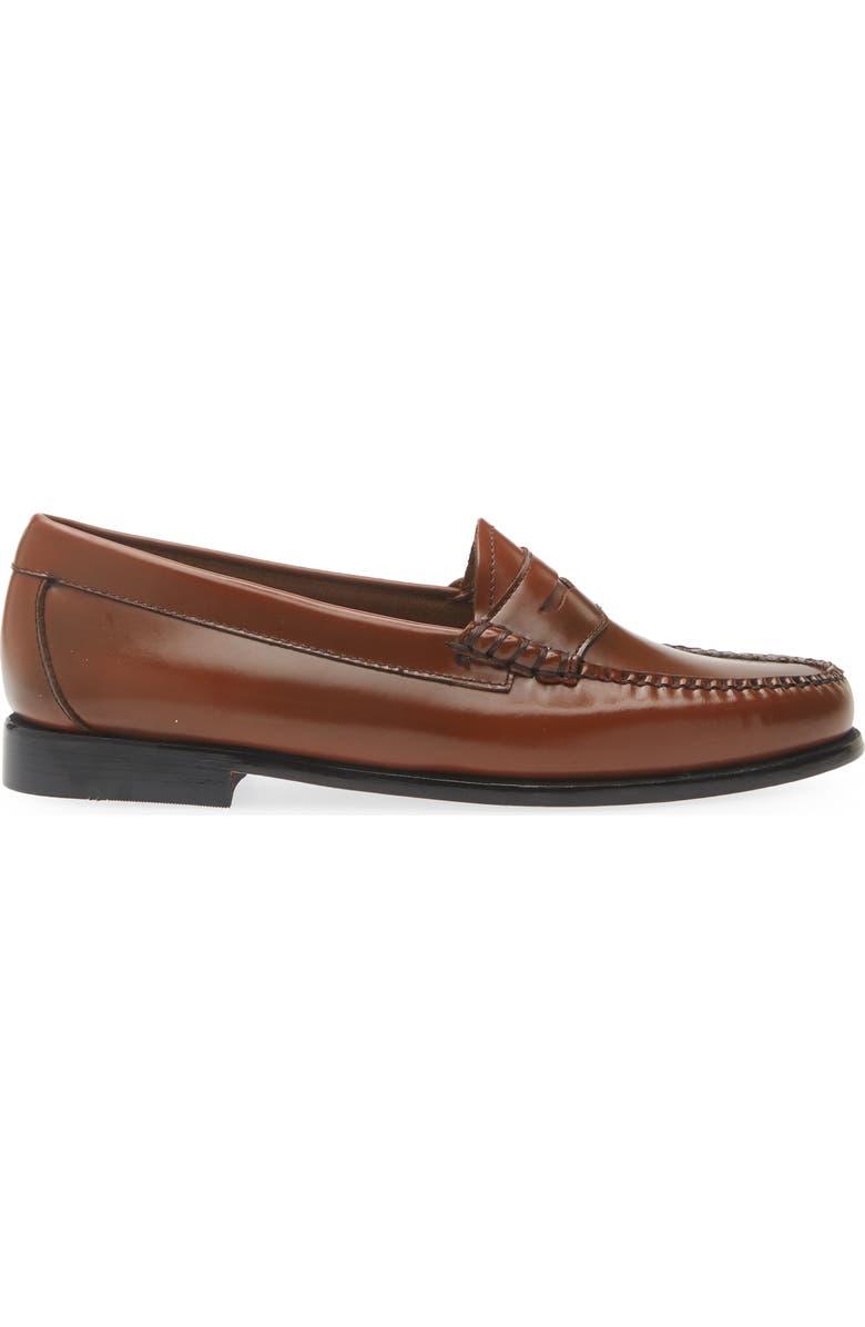 G.H.BASS Whitney Leather Loafer, Alternate, color, Cognac Leather
