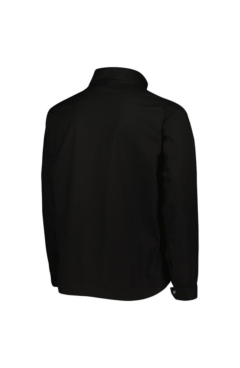 DUNBROOKE Men's Dunbrooke Black Chicago White Sox Journey Tri-Blend Full-Zip Jacket, Alternate, color, Black