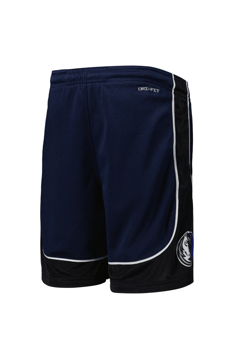 Jordan Brand Youth Jordan Brand Navy Dallas Mavericks Statement Edition Swingman Performance Shorts, Alternate, color,