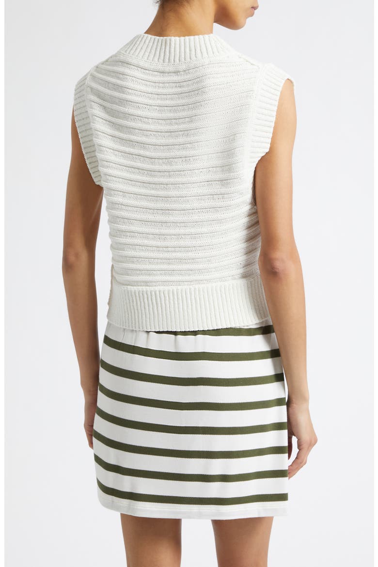 Bryce Sweater Vest, Alternate, color, MARSHMALLOW