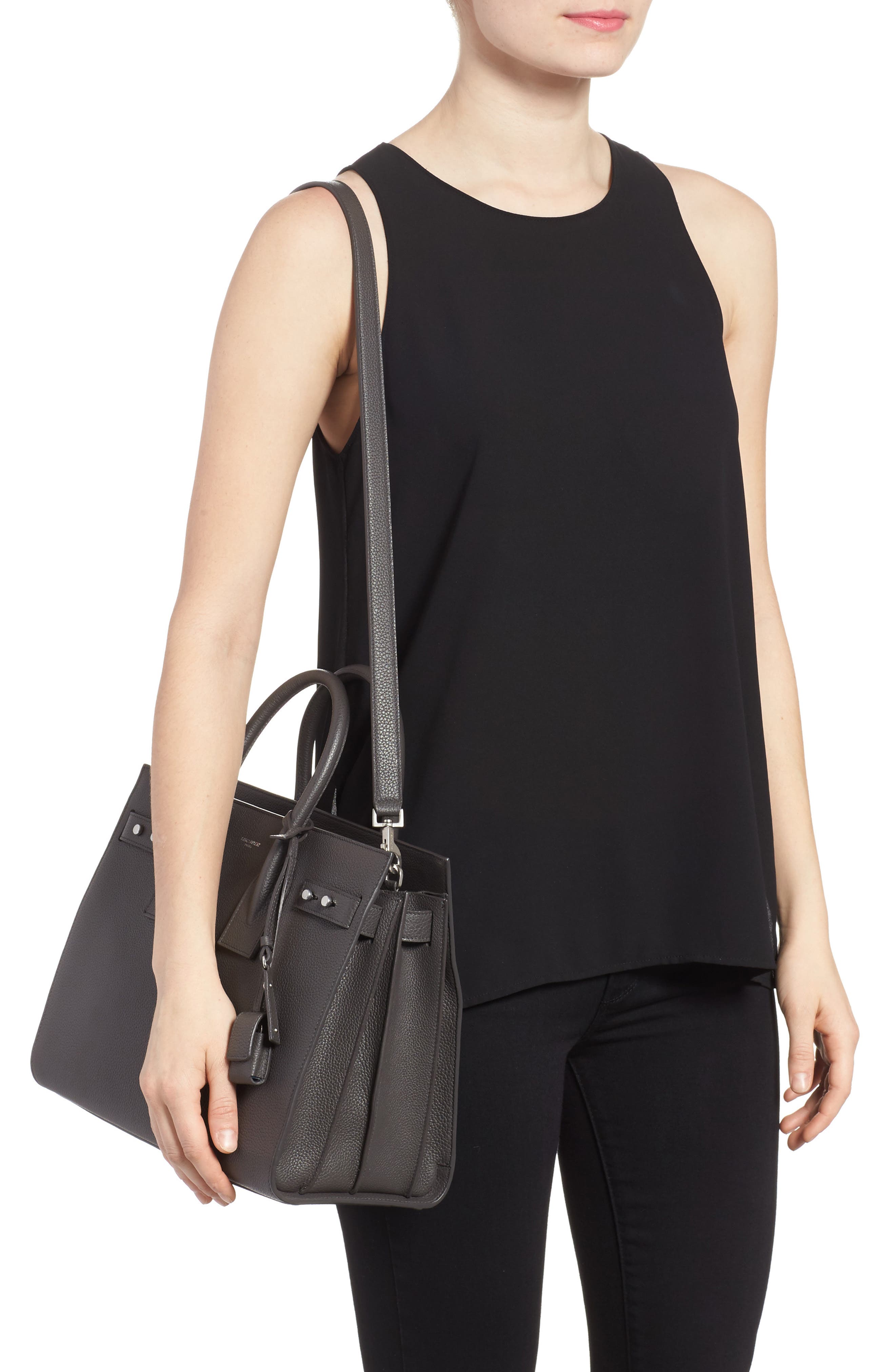 Saint Laurent Small Sac de Jour Tote, Alternate, color, 