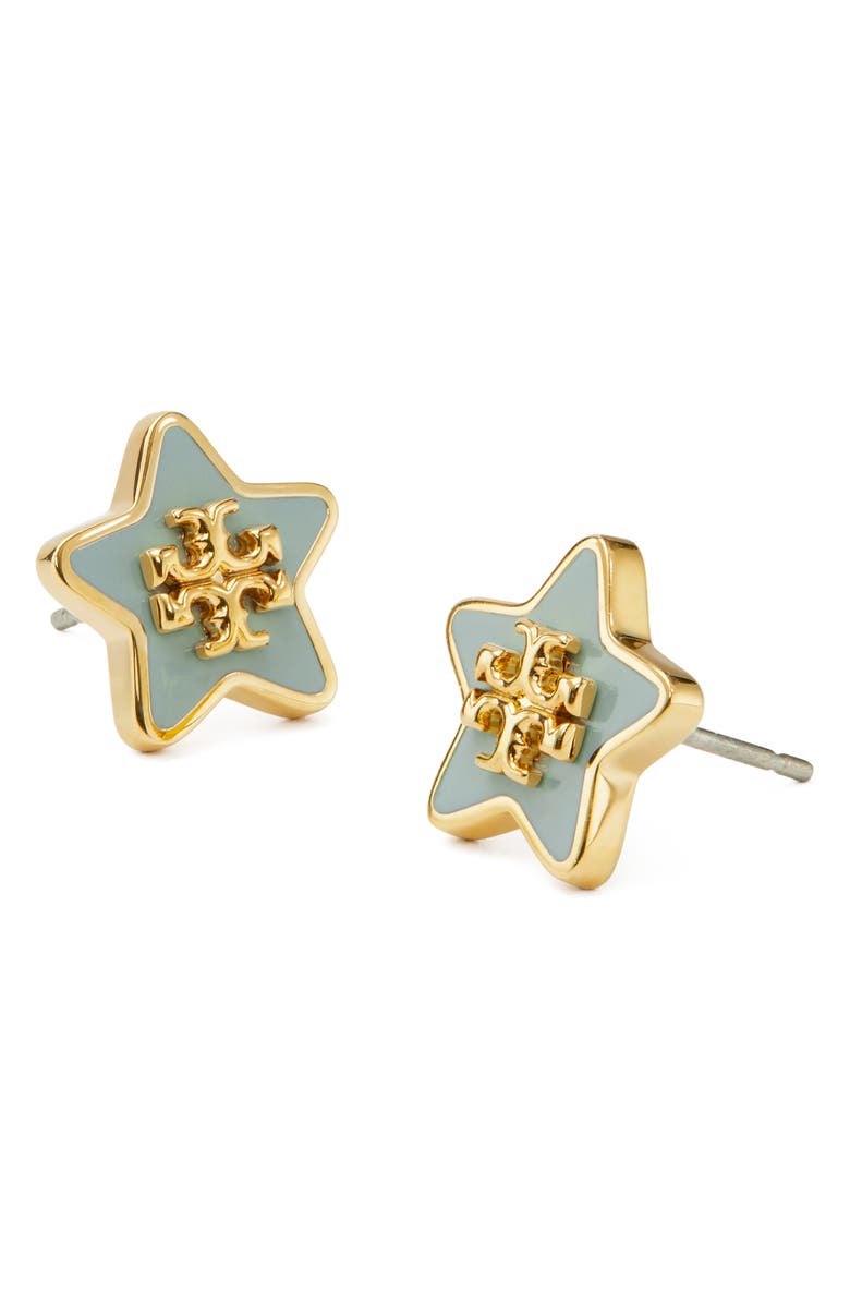 Tory Burch Kira Star Stud Earrings, Alternate, color,