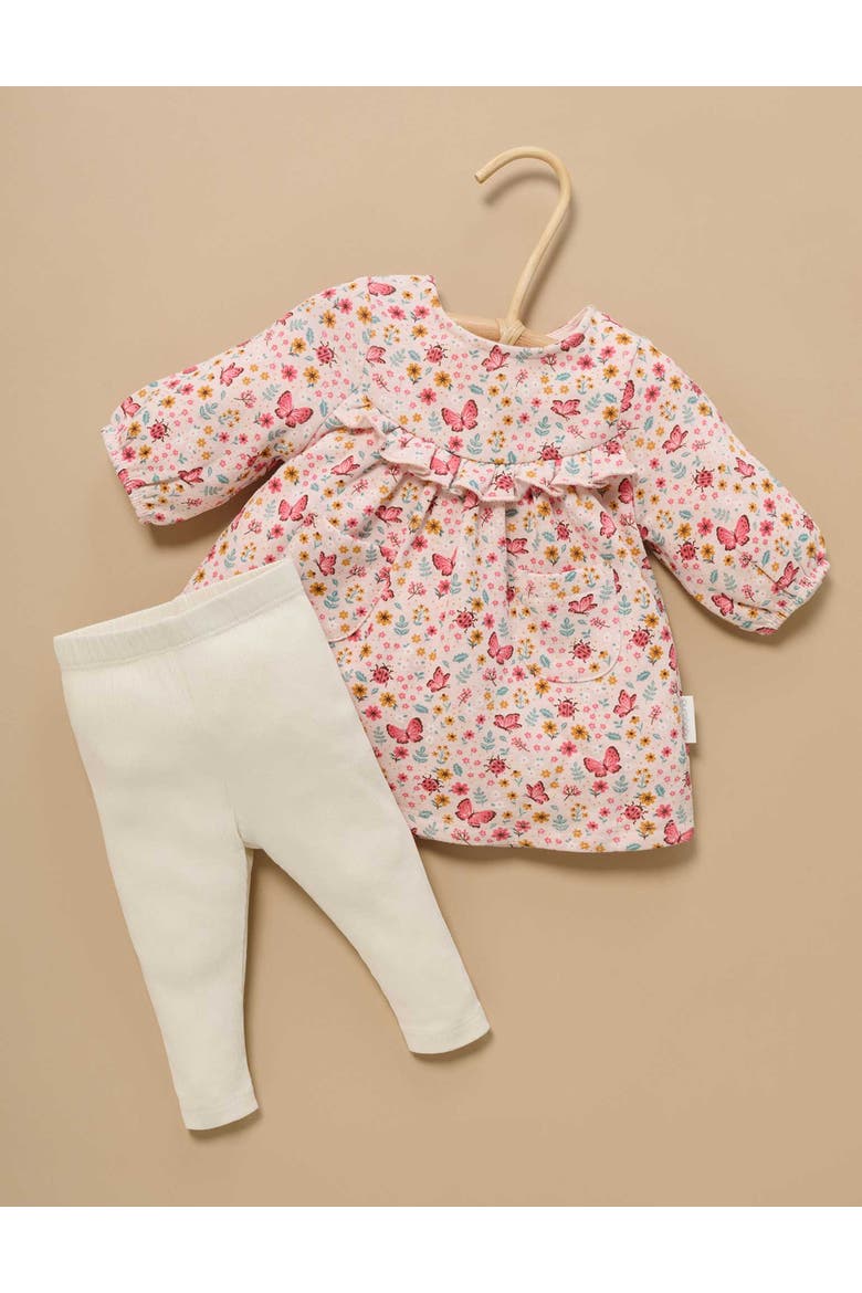 Cosy Dress with Leggings, Alternate, color, Butterfly Print