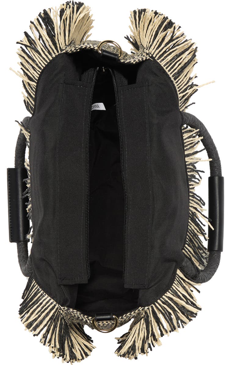 MOST WANTED USA Cricle Straw Shoulder Bag, Alternate, color,