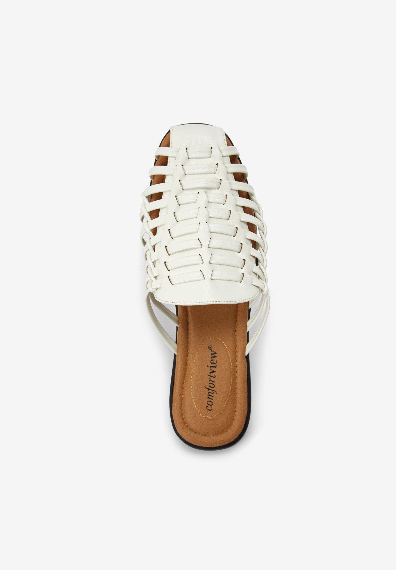 The Wendy Slip On Mule, Alternate, color, WHITE