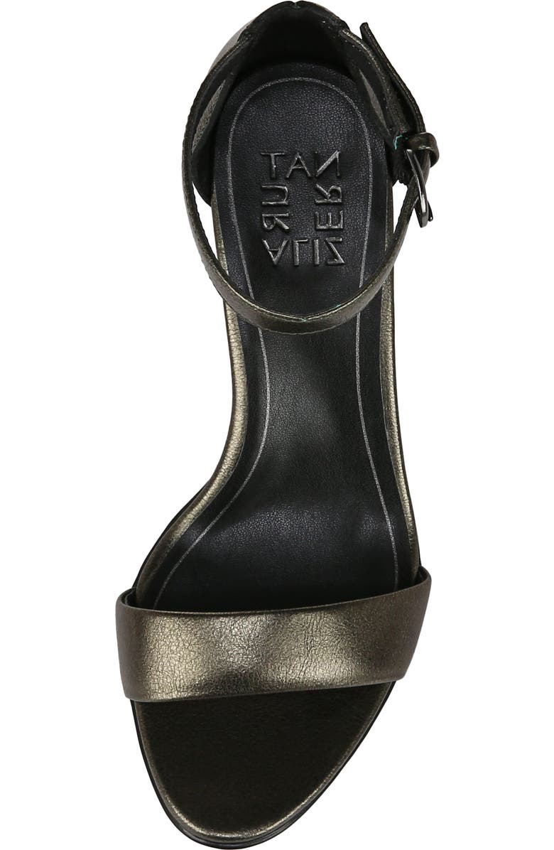 Naturalizer Vera Glitz Ankle Strap Sandal, Alternate, color, Green