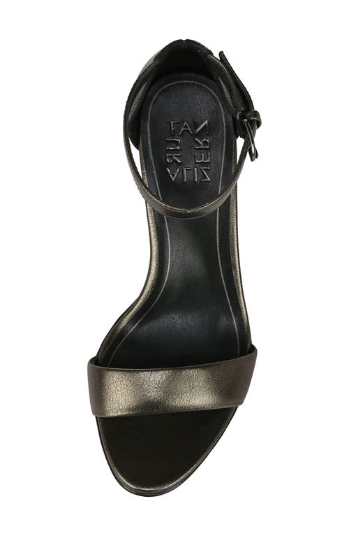 Naturalizer Vera Glitz Ankle Strap Sandal In Green