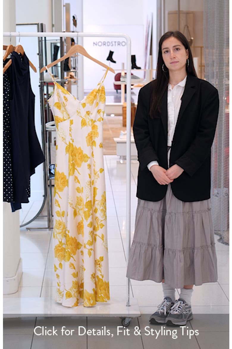 Irina Floral Maxi Slipdress video