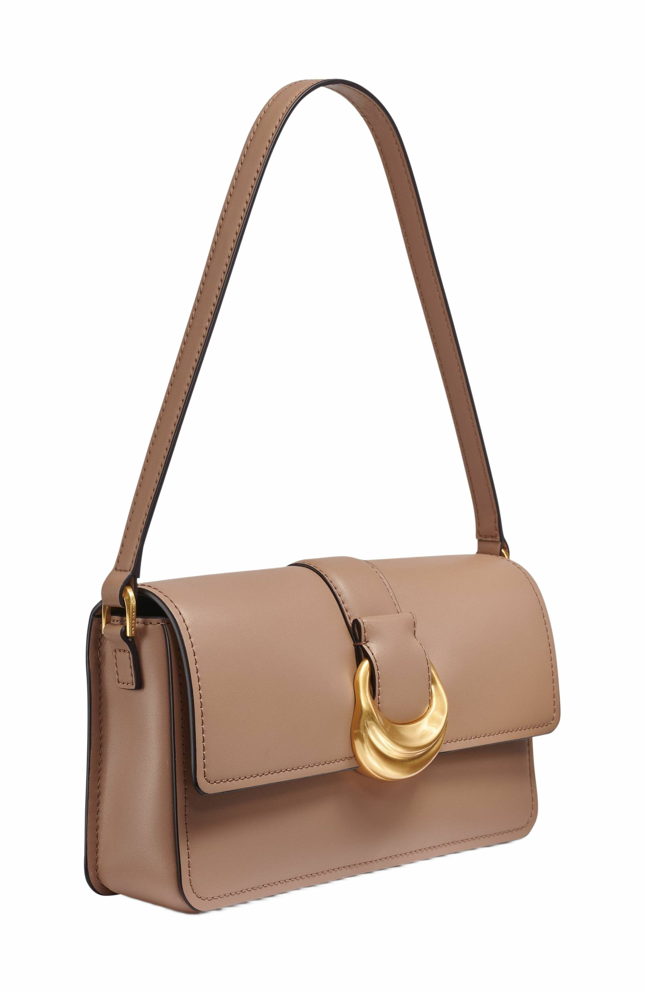 Donna Karan New York Valley Stream Convertible Shoulder, Alternate, color, Toasted Almond