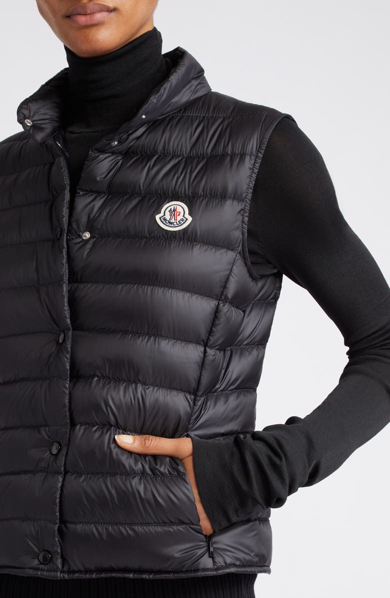 Moncler Liane Quilted Down Puffer Vest, Alternate, color,