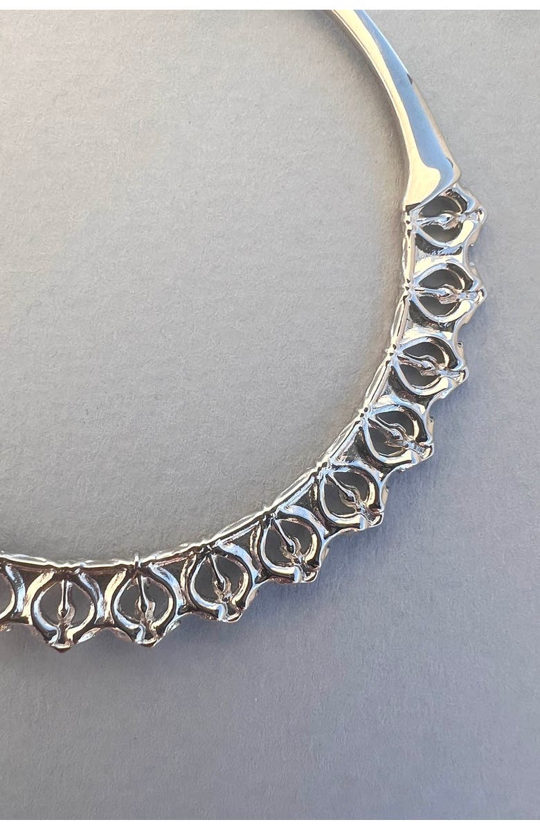 Astor & Orion Calla Hoops, Alternate, color, Silver