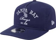 New Era Men's New Era Navy Tampa Bay Rays Stacked 19TWENTY Adjustable Hat