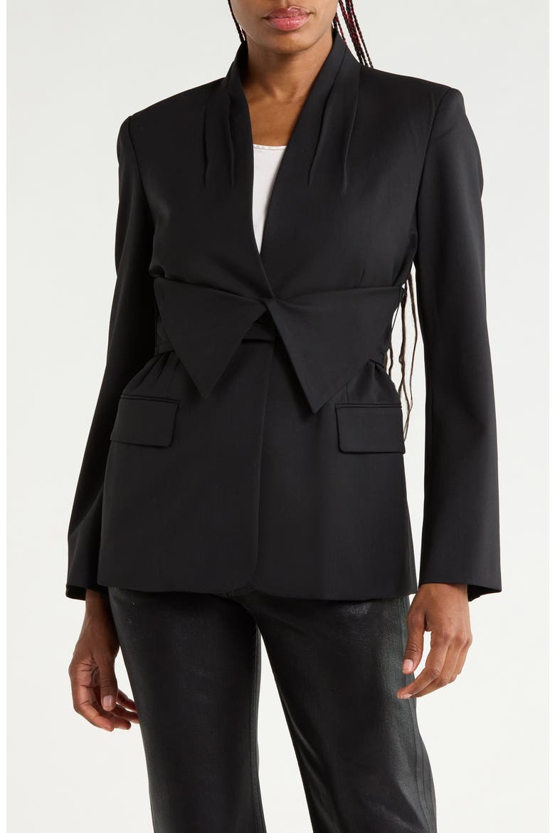 After Five Blazer, Main, color, BLACK